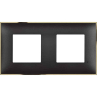 Продавам Рамка 2х 2M Черно със златно /блистер/ bticino Classia, снимка 1 - Други - 44557612