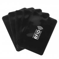 Различни цветове RFID протектор за безконтактни карти Защита карти документи , снимка 5 - Портфейли, портмонета - 29165911
