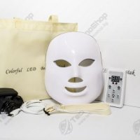 Козметична LED маска за лице – Маска за фотодинамична терапия, снимка 5 - Друго оборудване - 38217065