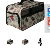 Транспортна Чанта за превозване на домашни любимци, М размер до 7,2 кг, снимка 7 - За кучета - 38216016
