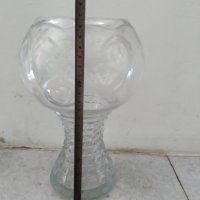 стара кристална ваза,бонбониера, снимка 4 - Антикварни и старинни предмети - 37273753