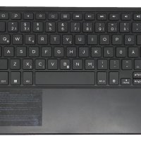 Безжична Bluetooth клавиатура с 7 цветна подсветка, акумулаторна батерия, метална основа, снимка 1 - Клавиатури и мишки - 40731386