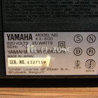 ДЕК  Yamaha kx-500 /1 , снимка 8 - Ресийвъри, усилватели, смесителни пултове - 42442206