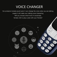 VOICE CHANGER Гласов Mодулатор на Гласа Промяна на Гласа Запис на Разговорите Смяна на Глас Промяна, снимка 1 - Телефони с две сим карти - 40862632