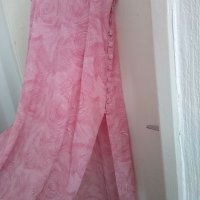 Ефектна рокля с цепки, размер XL, снимка 2 - Рокли - 38324338