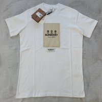 Burberry мъжка тениска фланелка блуза бяла 100% памук у имат унисекс , снимка 3 - Тениски - 40353254