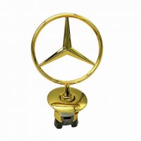 Емблема звезда за Mercedes Benz Gold, снимка 1 - Аксесоари и консумативи - 28019328