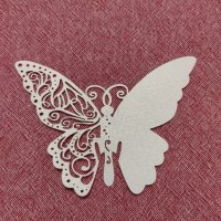 Тейбъл картичка - пеперуда, за чаши /вариант 2/, снимка 3 - Сватбени аксесоари - 27892163