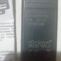 Ръчен предавател Дистанционо Dickert MAHS433-01 с 1 канал., снимка 4 - Друга електроника - 34467710