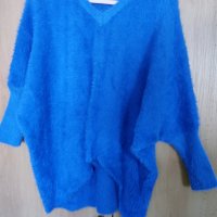 НАМАЛЕН - Нов пухкав пуловер бутик Vision, снимка 6 - Блузи с дълъг ръкав и пуловери - 38572644
