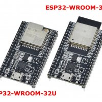 Развойна платка ESP32-WROOM-32U ESP32-WROOM-32D ESP-32 Bluetooth WIFI, снимка 1 - Друга електроника - 31176983