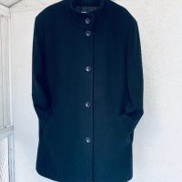 Красиво черно палто GELCO,гладка вълна,кашмир, снимка 8 - Палта, манта - 34990924