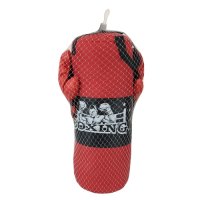 Детски чувал за бокс, 55 х Ф21 см, Комплект с ръкавици (200991) Комплектът съдържа боксова круша с в, снимка 3 - Други - 38153480