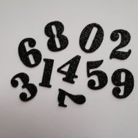 Елементи от гумена хартия EVA цифри 10 бр скрапбук декорация , снимка 2 - Други - 37896573