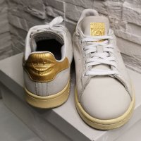 Намалени! Кецове Adidas Stan Smith 999, 40 размер, естествена кожа,сиви, златни, снимка 14 - Кецове - 38089398