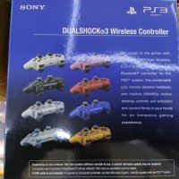 Безжичен Playstation 3 джойстик, контролер dualshock 3 плейстейшън 3, ПС4, PS3, снимка 3 - Аксесоари - 31413421