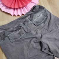 Сив памучен спортен панталон, снимка 2 - Панталони - 31709577