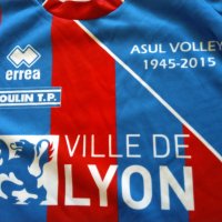 Asul Lyon volley France волейболна тениска Errea #11 Алекс Николов 2015 г. размер С реален, снимка 2 - Волейбол - 42026645