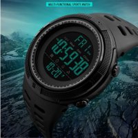 ⌚ Спортен мъжки водоустойчив часовник SKMEI 1251 дигитален електронен LED стилен, снимка 5 - Мъжки - 30297638