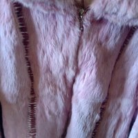 Дамско палто заешка кожа, снимка 2 - Палта, манта - 29392128