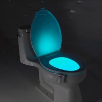 LED осветление за тоалетна чиния със сензор за движение – променящи се светлини, снимка 2 - Други стоки за дома - 39997106