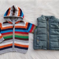 Елек грейка 6-9 месеца, снимка 2 - Бебешки якета и елеци - 32105220