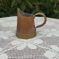 Комплект медни съдове +поднос/за чай, снимка 6 - Антикварни и старинни предмети - 42225687