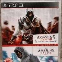 Assassin's Creed 1 and 2 Double Pack за Playstation 3 - пс3/Ps 3 Намаление!, снимка 1 - Игри за PlayStation - 29323194