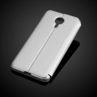 MEIZU MX5 Flip case white - Кожен калъф в бял цвят, снимка 5 - Калъфи, кейсове - 31810399