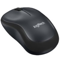 Мишка Безжична Logitech M220 1000dpi 3btn Сиво Черна Изключително тиха Wireless Mouse, снимка 1 - Клавиатури и мишки - 31988212
