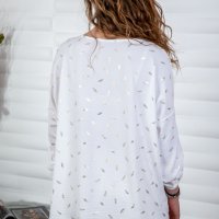 Макси мода Дамска блуза 2XL, 3XL,4XL, снимка 2 - Блузи с дълъг ръкав и пуловери - 44247358