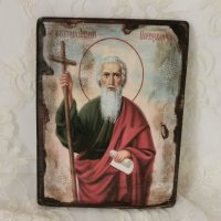 Икона на Свети Андрей Първозвани - НАЛИЧНА, снимка 1 - Икони - 38820571