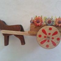 Стари дървени играчки, снимка 6 - Антикварни и старинни предмети - 34073848