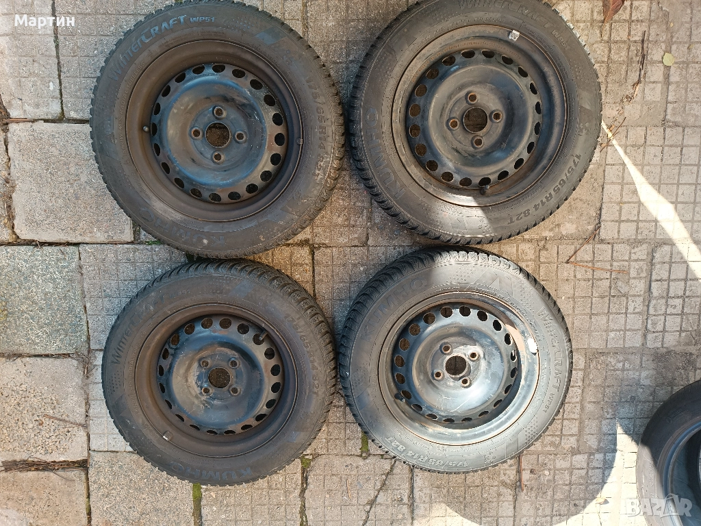 Kia Picanto JA зимни гуми с джанти 175/65/14, снимка 1