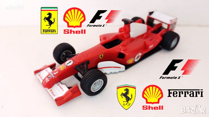 Ferrari F 2005 Formula One F1 Shell V-Power 1:38, снимка 1