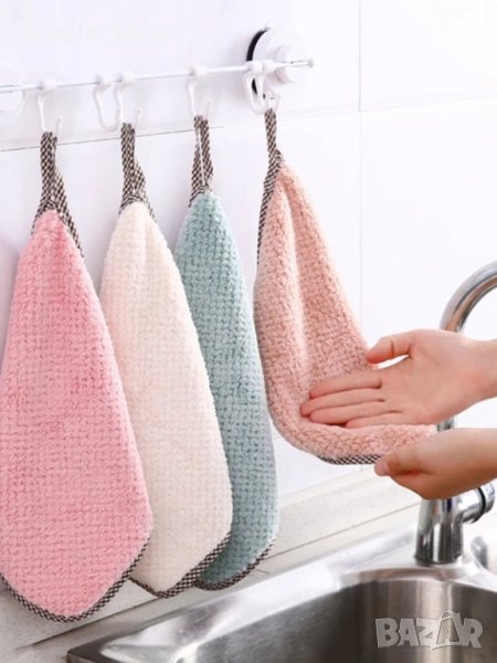 Комплект от 5 броя микрофибърни попивателни кърпи, снимка 1