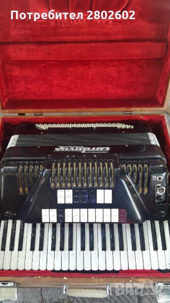 Акордеон електрически Cordovox 120баса, снимка 1