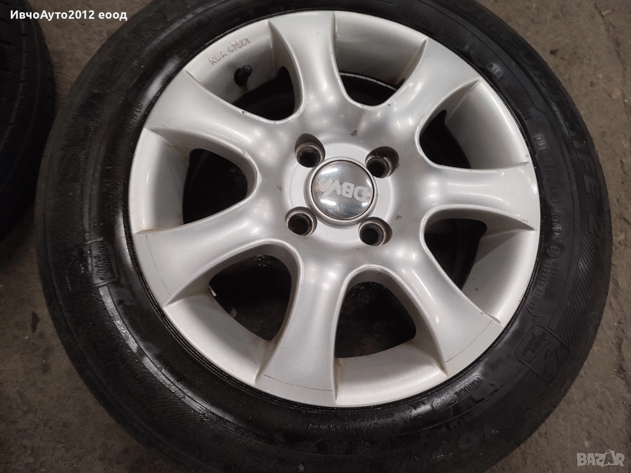 Алуминиеви джанти 14 nissan micra note Suzuki swift , снимка 1