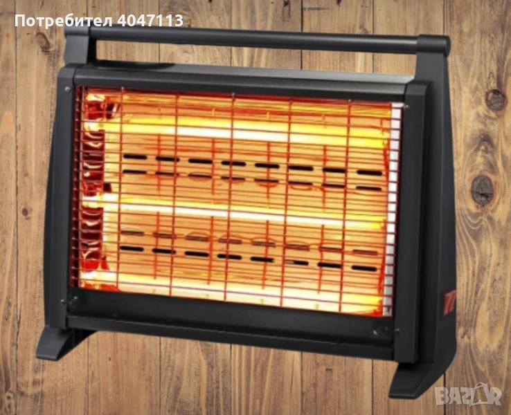 Кварцова печка, 1500W, снимка 1