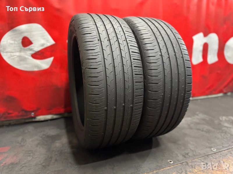 255 45 20, Летни гуми, Continental EcoContact6, 2 броя, снимка 1
