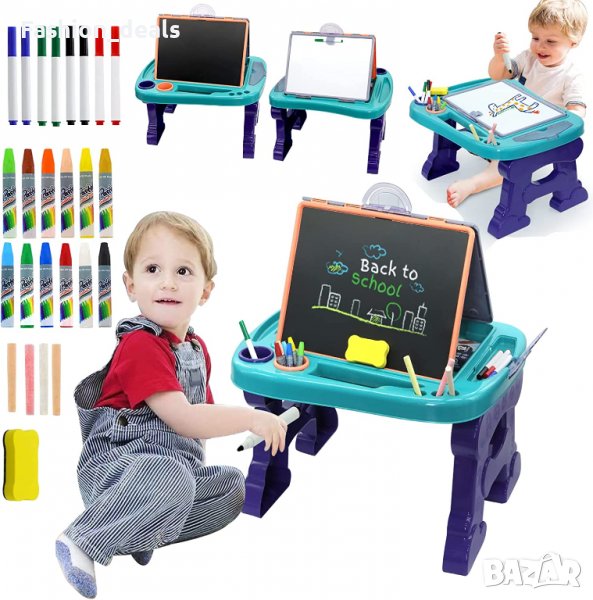 Нова детска Маса за активни игри Многоцветна творческа дъска за деца, снимка 1