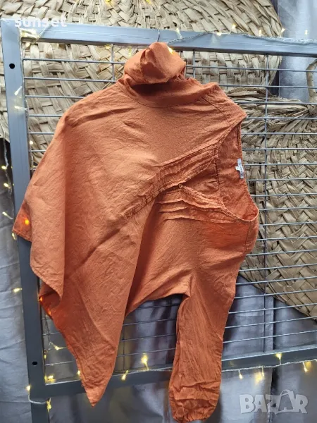 ЛЕНЕНА оранжева риза - 44 размер, снимка 1