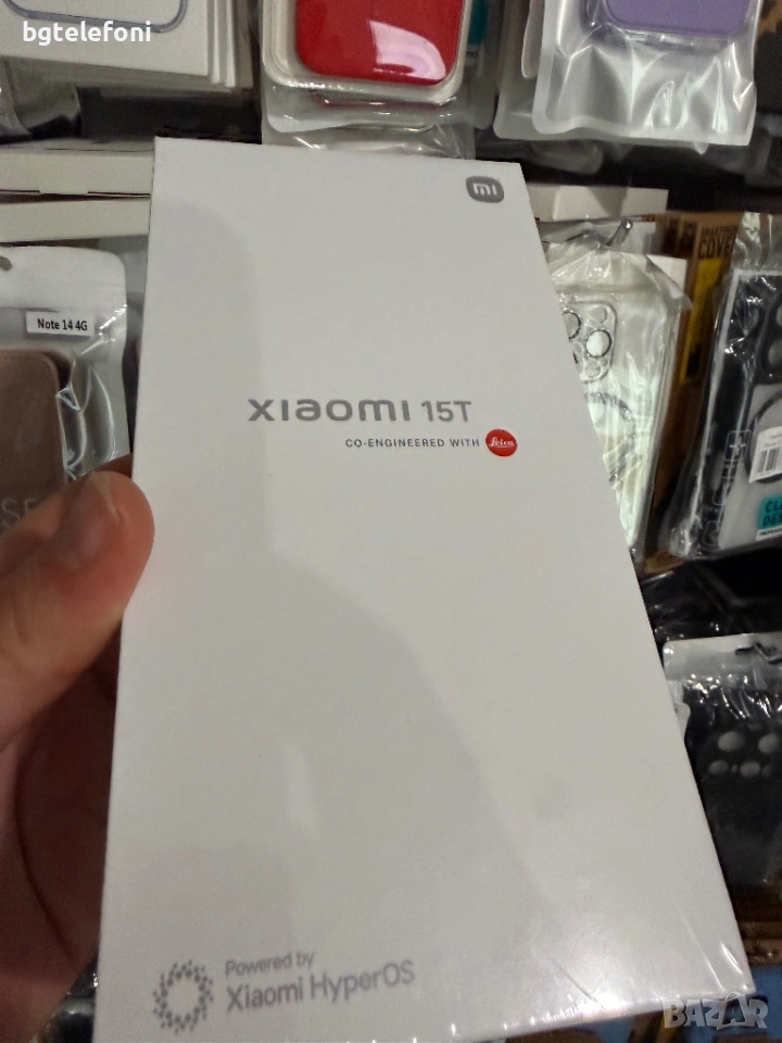 Xiaomi 15T 12/512 black,запечатан,чисто нов,2 години гаранция, снимка 1