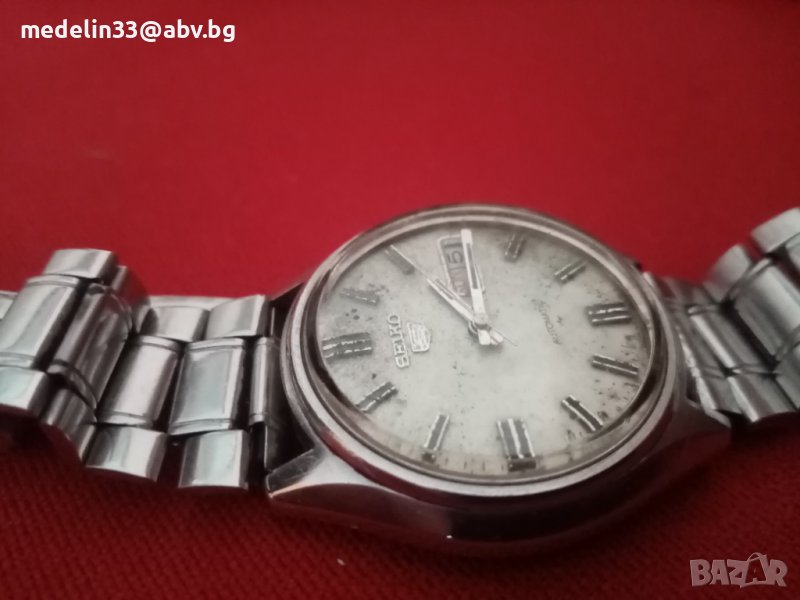 Seiko 5 Japan original 1970, seiko caliber 7009a, 21600 A/h, автоматичен мъжки часовник, снимка 1