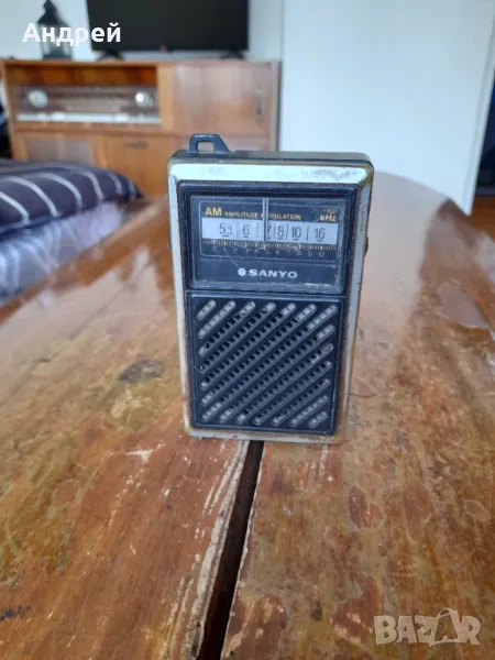 Старо радио,радиоприемник Sanyo RP 1350, снимка 1