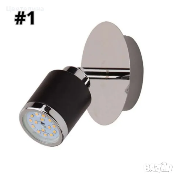 Спот 1-ца Акoma, 1*Gu10 4W(вкл), 230V, снимка 1