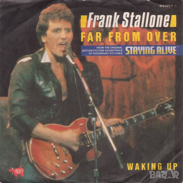Грамофонни плочи Frank Stallone – Far From Over 7" сингъл, снимка 1