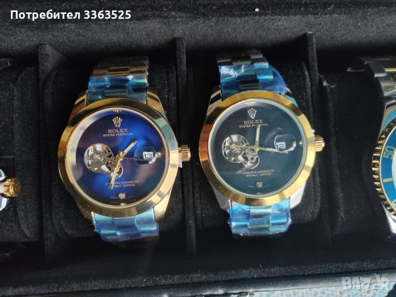 Нови мъжки часовници Rolex и Hublot , снимка 1