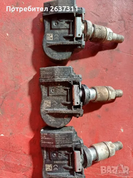 датчици за налягане в гумите свалени от Нисан Ноут, снимка 1