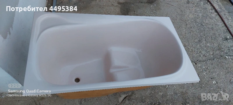 Продавам мивка с крак поддушово корито и вана, снимка 1